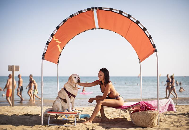 Spiaggia per cani Bibione